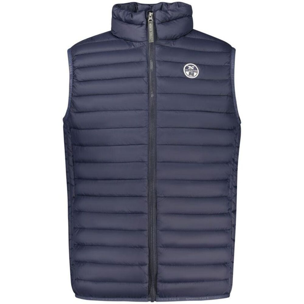 North Sails Polyamide Jacket with Casual Design Men Blue Jackets